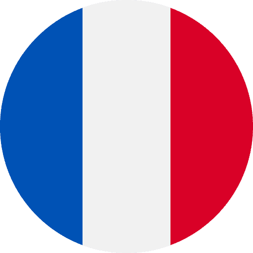 drapeau France rond