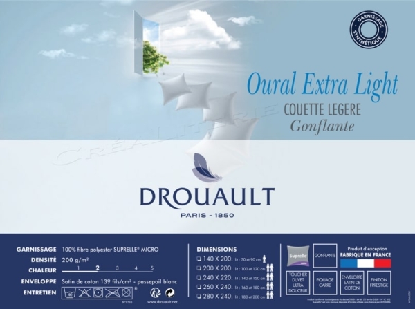 Couette-Drouault-Oural-extra-Light-200gr-fibre-creuse-polyester-par-DROUAULT-01