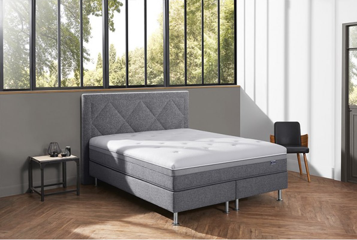 Matelas à ressorts ensachés 140x190 cm mi-ferme - PREMIUM