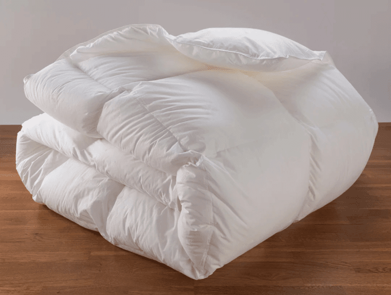 couette drouault platinium light 180 g/m² en duvet d'oie haute qualité extra blanc fabriquée en france