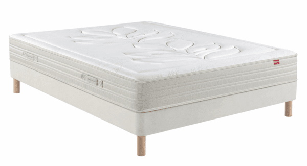 matelas Épéda flore 27 cm, ressorts ensachés multi air, 3 zones de confort, fabriqué en france