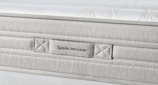 matelas Épéda flore 27 cm, ressorts ensachés multi air, 3 zones de confort, fabriqué en france