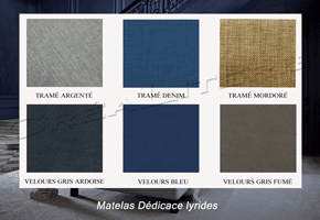 matelas Épéda dédicace lyrides 32 cm ressorts ensachés multi air et micro pockets confort moelleux fabriqué en france