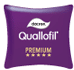 oreiller drouault pilo gold super luxe fibre creuses siliconée quallofil® premium, gonflant aerien fabriqué en france