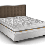 matelas andré renault angelina 24 cm, latex perforé à 20% d'origine naturelle fabriqué en france