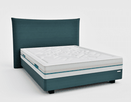 matelas andré renault carolina 26 cm, elastorem soja trioform 60kg/m³, 7 zones de confort fabriqué en france