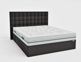 matelas andré renault léticia 24 cm, latexair d'origine naturelle, fabriqué en france