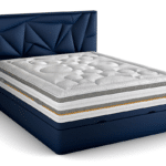 matelas andré renault maya 31 cm, ressorts ensachés miniaturisés + elastorem soja fabriqué en france