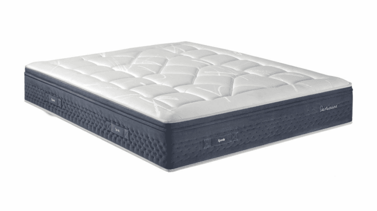 matelas Épéda dédicace perséides 33 cm ressorts ensachés multi air confort moelleux fabriqué en france