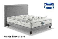 matelas simmons Énergy soft 26 cm beautyrest sensory 700 ressorts ensachés sensoft Évolution® fabriqué en france