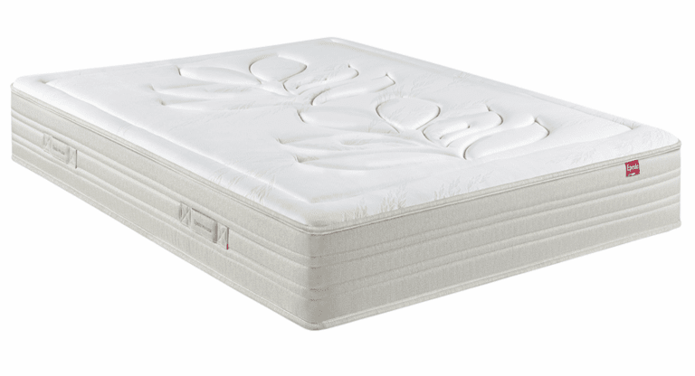 matelas Épéda flore 27 cm, ressorts ensachés multi air, 3 zones de confort, fabriqué en france
