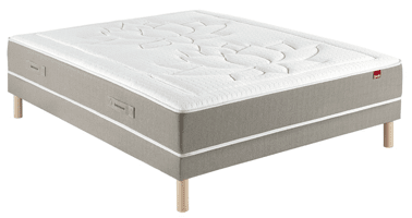 matelas Épéda flore 27 cm, ressorts ensachés multi air, 3 zones de confort, fabriqué en france