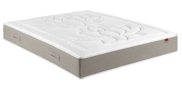 matelas Épéda flore 27 cm, ressorts ensachés multi air, 3 zones de confort, fabriqué en france