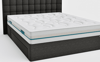 matelas andré renault léticia 24 cm, latexair d'origine naturelle, fabriqué en france