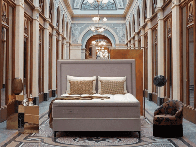 matelas Épéda dédicace lyrides 32 cm ressorts ensachés multi air et micro pockets confort moelleux fabriqué en france