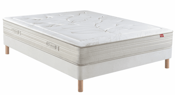 matelas Épéda nymphe 29 cm ressorts ensachés multi air + mémoire de forme 3 zones de confort fabriqué en france