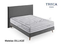 matelas tréca sillage 26 cm suspension pullman capitonnage intégral fabriqué en france