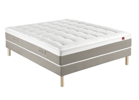 matelas Épéda zéphyr 29 cm ressorts ensachés multi air 3 zones de confort fabriqué en france