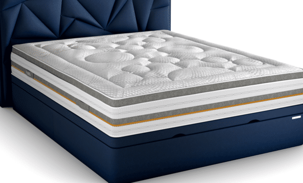 matelas andré renault maya 31 cm, ressorts ensachés miniaturisés + elastorem soja fabriqué en france