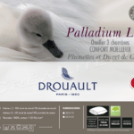 oreiller drouault palladium light en duvet de canard fabrication française