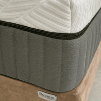 matelas biotex bio extase ressorts ensachés + mousse à mémoire de forme mémaura, fabriqué en france