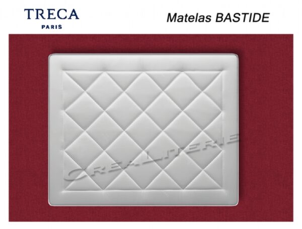 Matelas Tréca Bastide Christian Lacroix Air Spring® 30 cm ressorts ensachés capitonnage intégral Fabriqué en France – Image 4