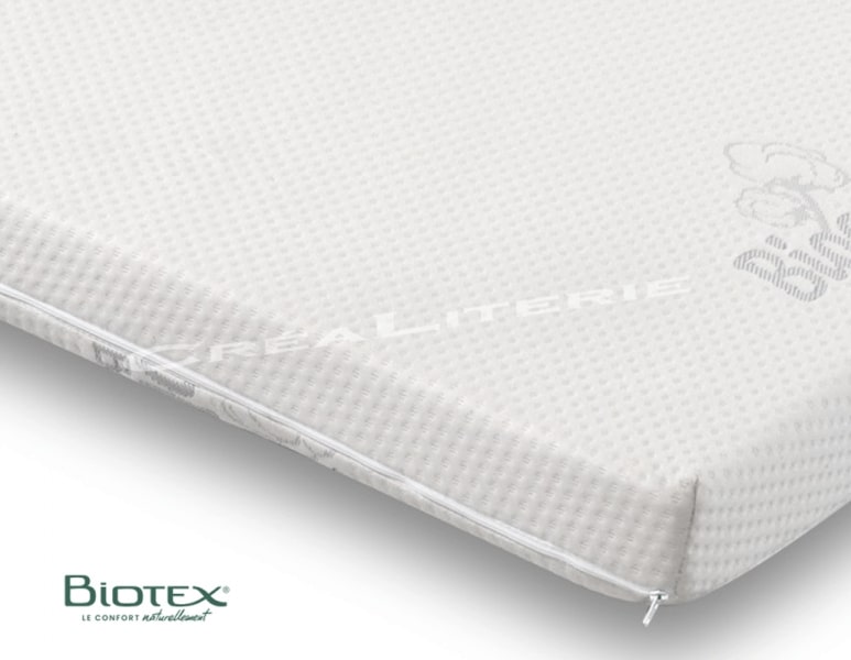 Surmatelas 160x200 Mémoire de Forme Bambou - Matelas No Stress