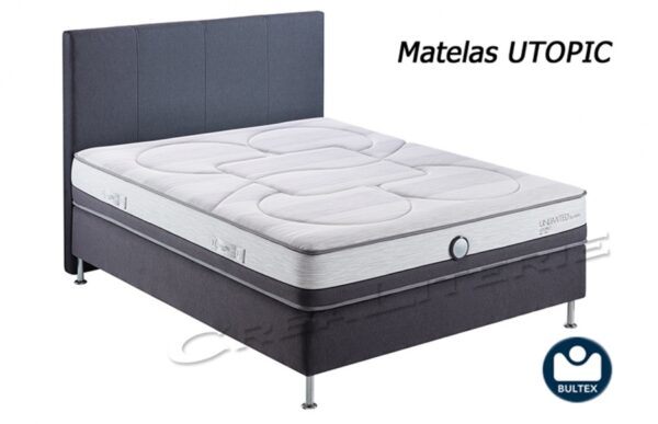 Matelas Bultex Unlimited Utopic 26 cm confort Très Ferme mousse nano fabriqué en France – Image 2