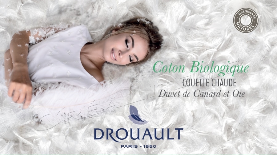 Matelas bio 200x200 en coton biologique Fabriqué en France