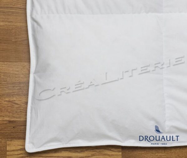Couette  Drouault Astrale 300 g/m² naturel, en Duvet extra gonfland de canard blanc Fabriquée en France. – Image 5