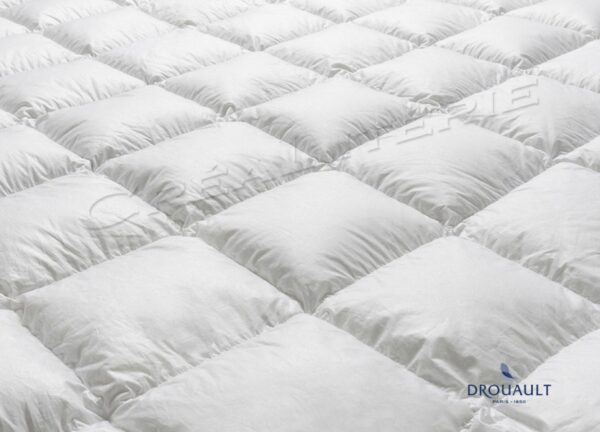 Couette  Drouault Excellence 140 g/m², en Duvet de canard blanc extra gonflant traité anti-acariens Proneem® Fabriquée en France. – Image 3