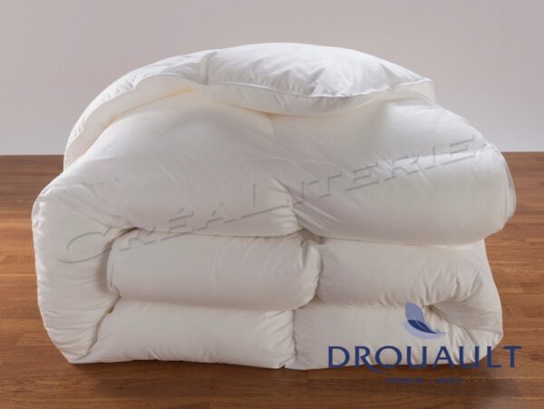 Couette Drouault Oural Light 350 g/m² microfibre ultra fine douceur extrême SUPRELLE® MICRO extra gonflante Fabriquée en France – Image 3