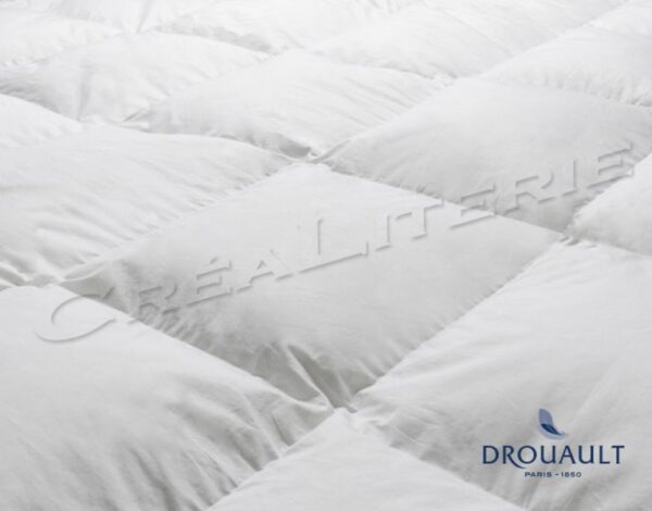 Couette  Drouault Astrale 300 g/m² naturel, en Duvet extra gonfland de canard blanc Fabriquée en France. – Image 4