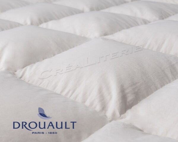 Couette Drouault Sublime 200 g/m² naturel, en Duvet d'oie Haute Qualité housse Micro Tencel Fabrication Française – Image 4