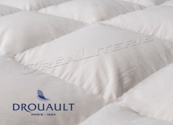Couette Drouault Népal Light Légère 180 g/m² naturel, en Duvet de canard traité anti-acariens Proneem® Fabriquée en France. – Image 4