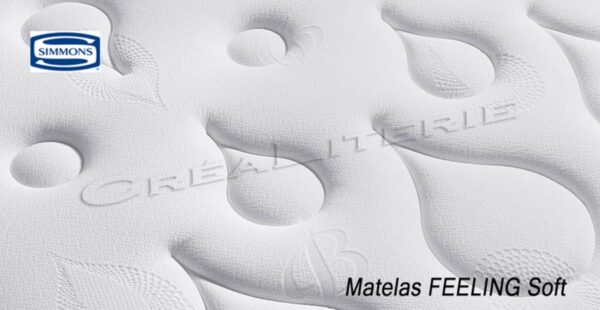 Matelas Simmons Feeling Soft 30 cm Beautyrest Sensory 700 ressorts ensachés Sensoft Évolution® Fabriqué en France – Image 6