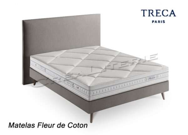 Matelas Tréca Fleur de Coton Ressorts ensachés Air Spring® hauteur 25 cm Fabriqué en France – Image 4