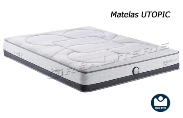 Matelas Bultex Unlimited Utopic 26 cm confort Très Ferme mousse nano fabriqué en France – Image 4