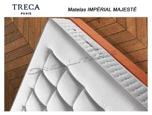 Matelas Tréca Impérial Majesté 27 cm suspension Pullman capitonnage intégral Fabriqué en France – Image 2