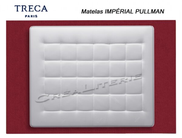 Matelas Tréca Impérial Pullman® 30 cm Double suspension Pullman capitonnage intégral Fabriqué en France – Image 4