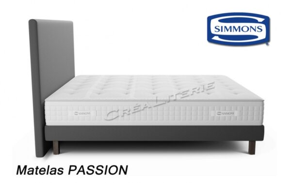 Matelas Simmons Passion ferme Accueil Ferme Ressorts Ensachés Sensoft Intégral® Fabriqué en France – Image 5