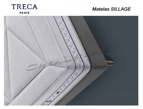 Matelas Tréca Sillage 26 cm suspension Pullman capitonnage intégral Fabriqué en France – Image 2