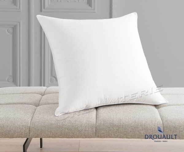 Oreiller Drouault Merveilleux naturel Duvet extra gonflant de canard blanc Fabriqué en France – Image 3
