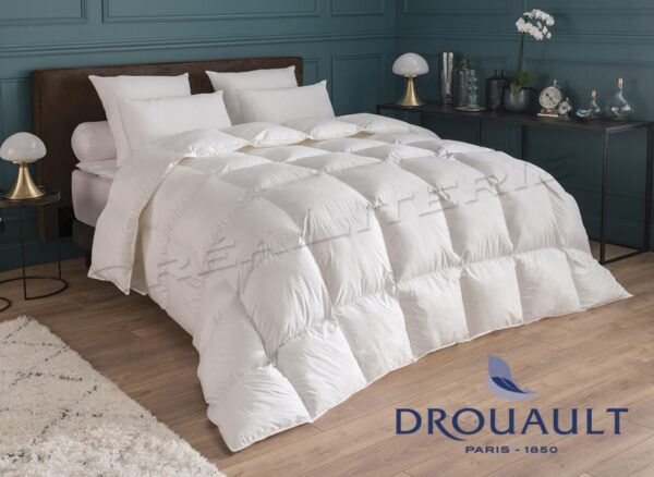 Couette Drouault Oural Light 350 g/m² microfibre ultra fine douceur extrême SUPRELLE® MICRO extra gonflante Fabriquée en France – Image 2