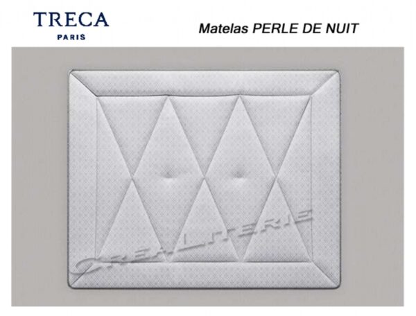 Matelas Tréca Perle de Nuit 26 cm suspension Pullman capitonnage intégral Fabriqué en France – Image 2