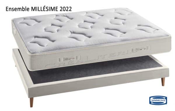 Ensemble Simmons Millésime 2022 (série limitée) 781 ressorts ensachés Sensoft Évolution® Fabriqué en France – Image 8
