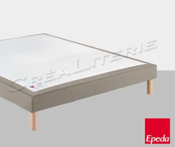 Sommier Épéda Bruyère 16 cm Lattes Multiplis confort Médium, 3 zones de confort Fabriqué en France – Image 4