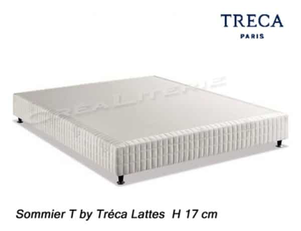 Sommier Tréca Lattes 17 cm Lattes en bois Recouvertes Soutien Très Ferme Fabriqué en France – Image 3