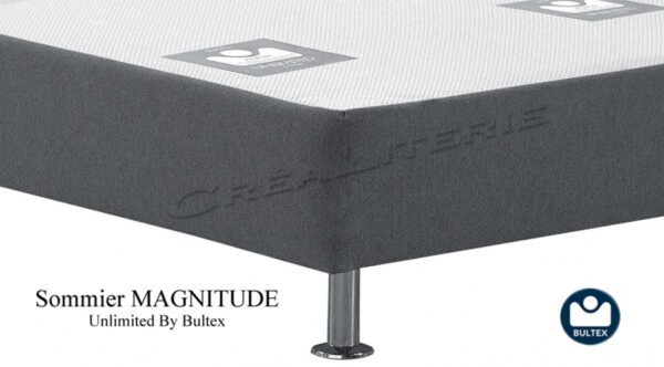 Sommier Bultex Unlimited Magnitude 23 cm 5 zones lattes multiplis Fabriqués en France – Image 3