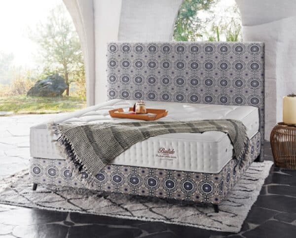 Matelas Tréca Bastide Christian Lacroix Air Spring® 30 cm ressorts ensachés capitonnage intégral Fabriqué en France – Image 3